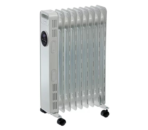 Radiateur bain d'huile,Blanc, 2000W OCE-D01-2000