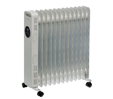 Radiateur bain d'huile,Blanc, 2500W OCE-D01-2500