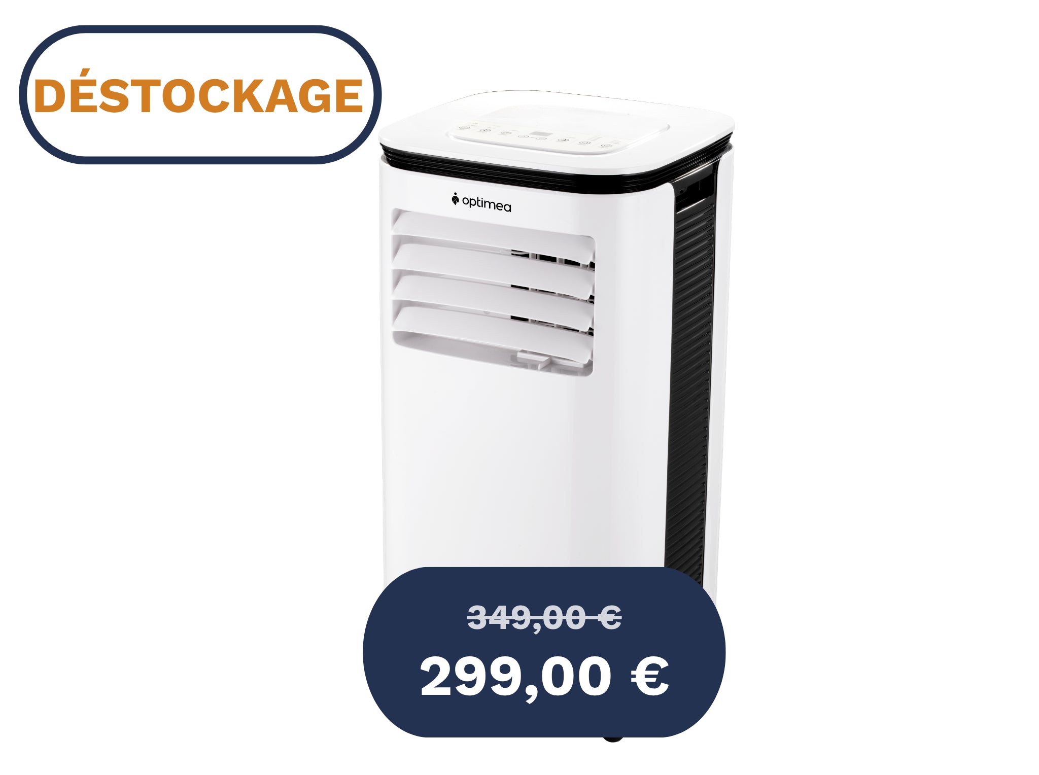 [DESTOCKAGE] Climatiseur mobile  OPC-A01-090HP  2600W Réversible