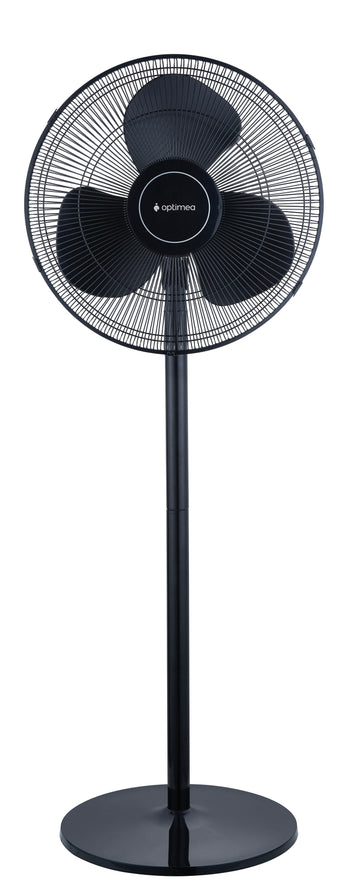 Ventilateur sur pied, diamètre 40cm, noir, OVP-AR40N