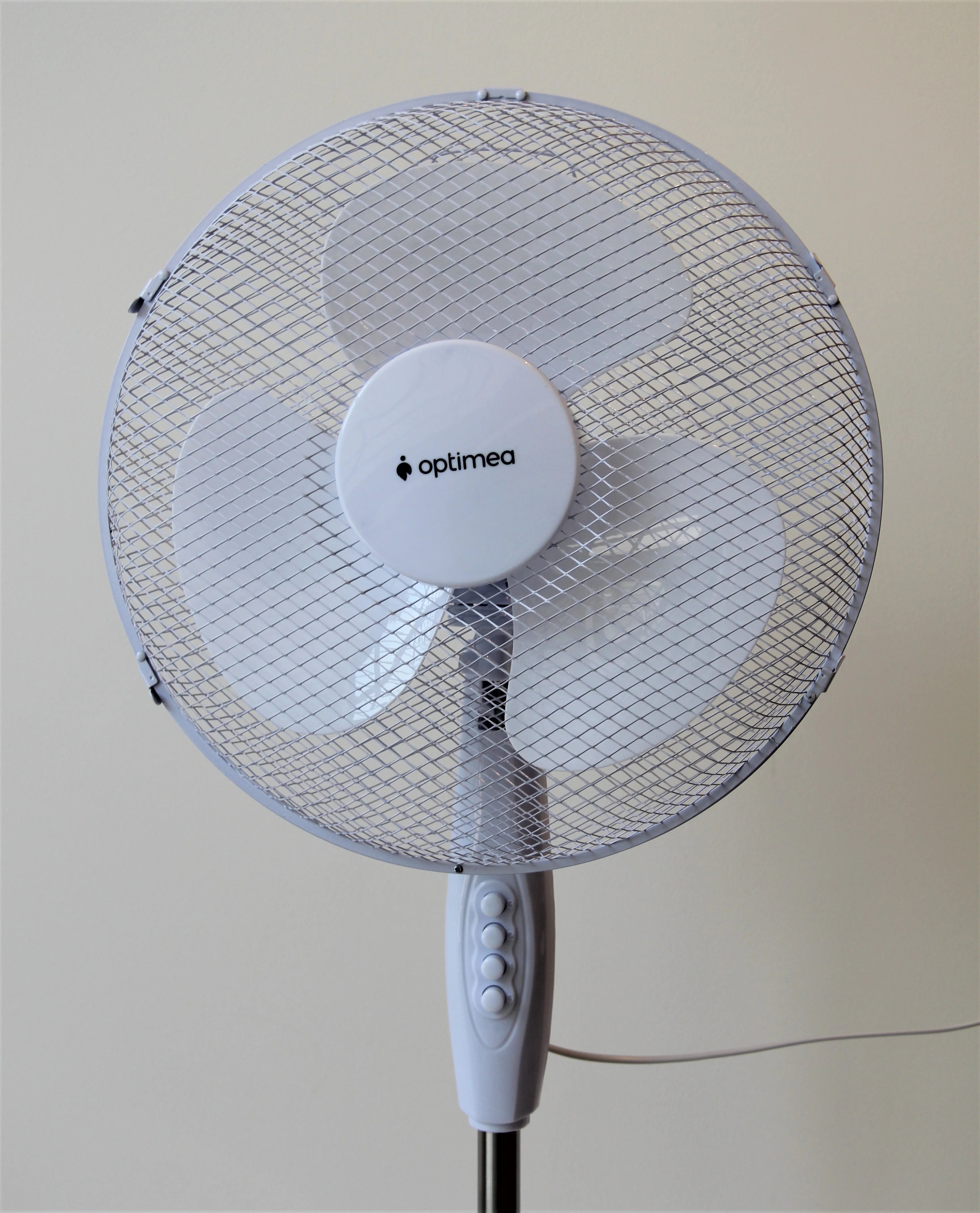 Ventilateur sur pied, diamètre 40cm, blanc, OVP2-B40B