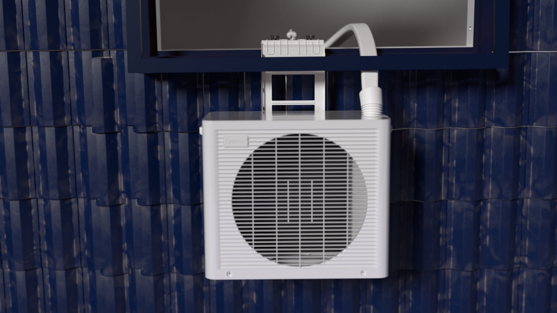 Support optionnel MIDEA PortaSplit Climatiseur Split Mobile pour balcon à la française/velux