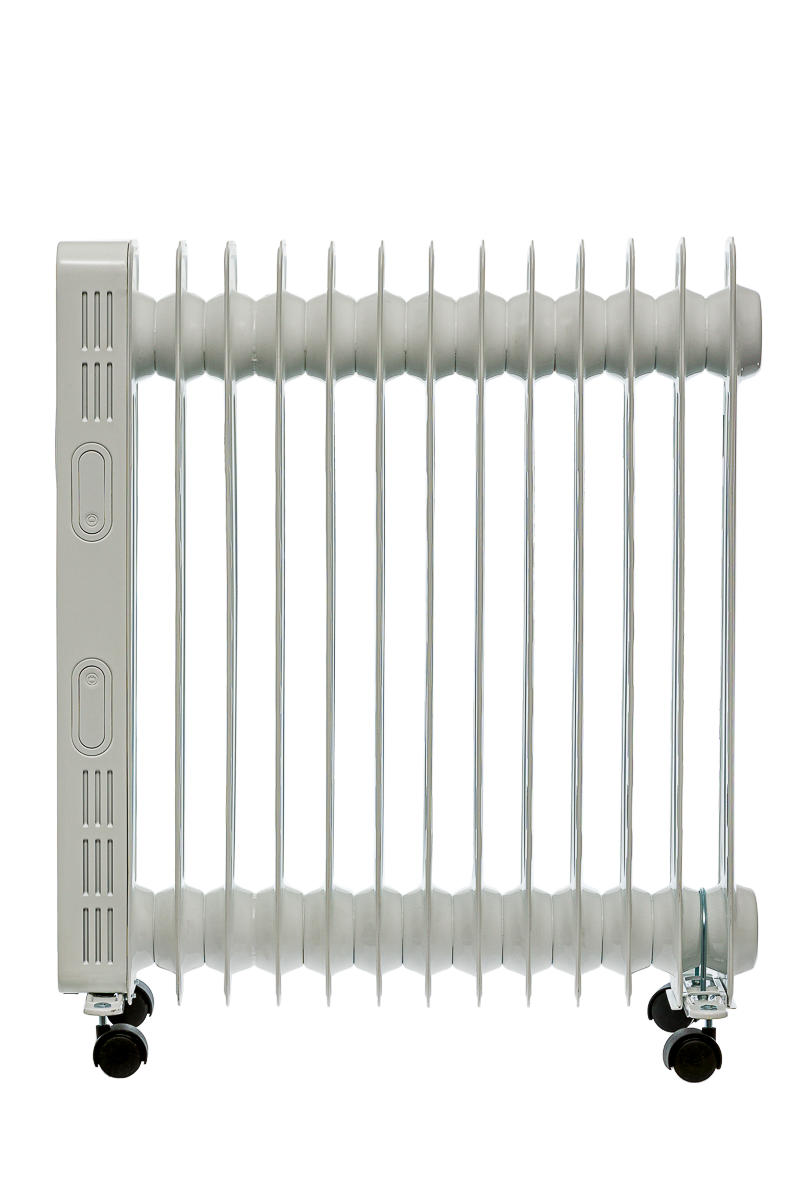 Radiateur bain d'huile,Blanc, 2500W OCE-D01-2500