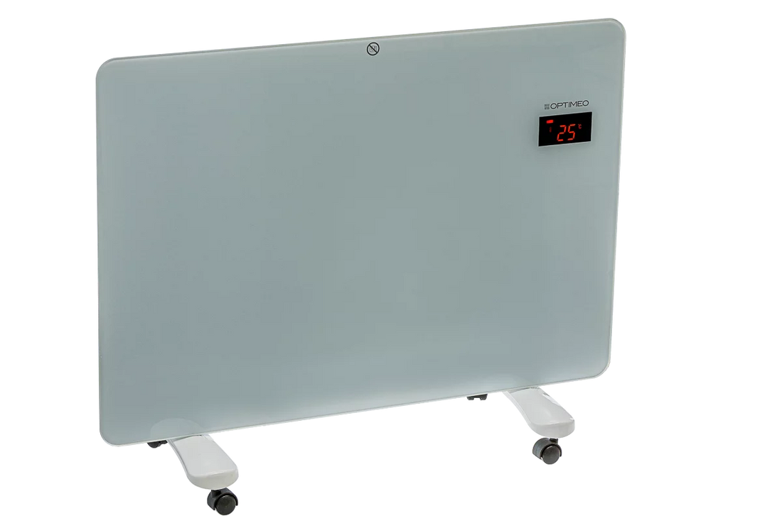 Convecteur verre,Blanc, 1500W OCE-E01-1500