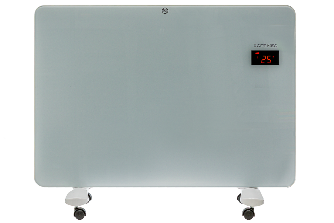 Convecteur verre,Blanc, 1500W OCE-E01-1500