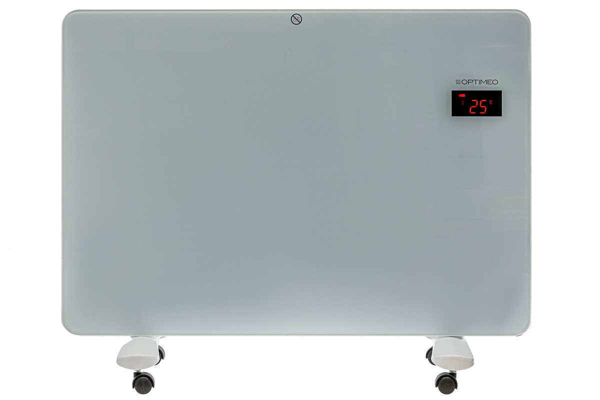 Convecteur verre,Blanc, 1500W OCE-E01-1500