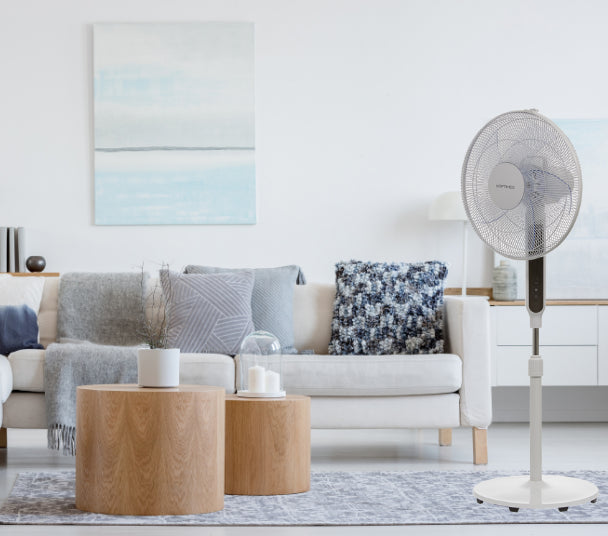 Ventilateur sur pied, diamètre 40cm, Télécommande, OVP-C40-Luxe