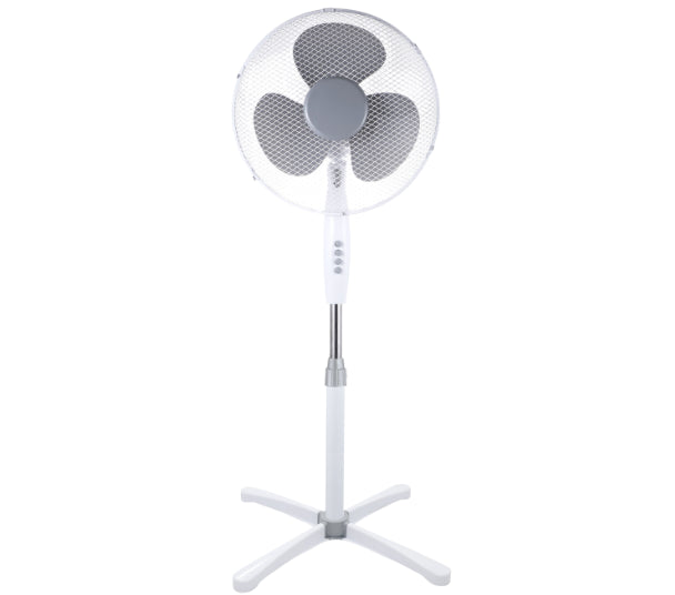 Ventilateur sur pied, diamètre 40cm, blanc, OVP2-B40B