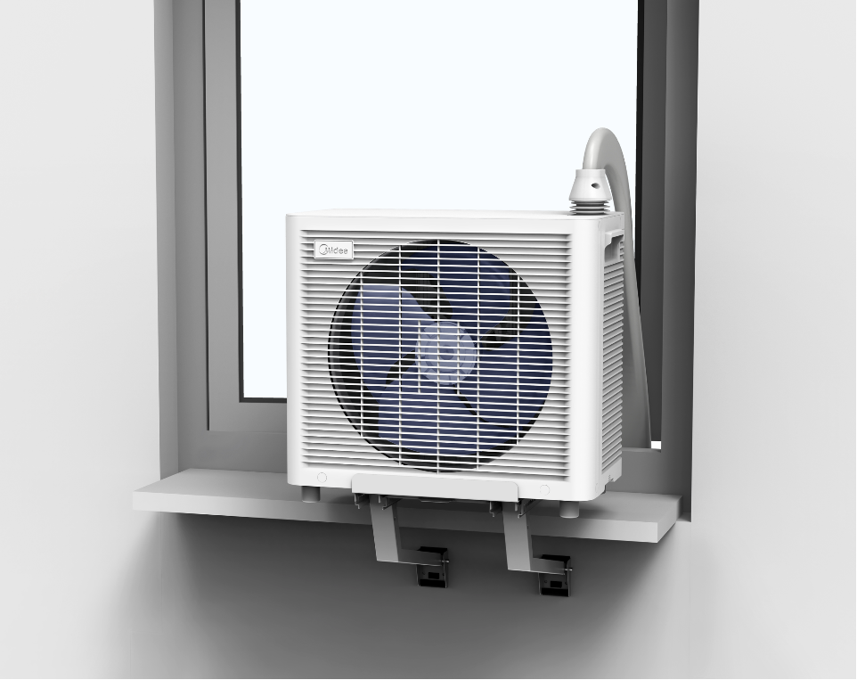 [DÉSTOCKAGE] Climatiseur Split Mobile MIDEA – Silencieux, Réversible, Sans Installation